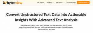 BytesView - text analysis tool 