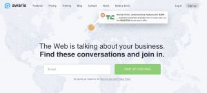 Awario opinion mining tool