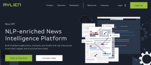 Aylien opinion mining tool