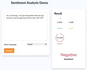 BytesView sentiment analysis demo